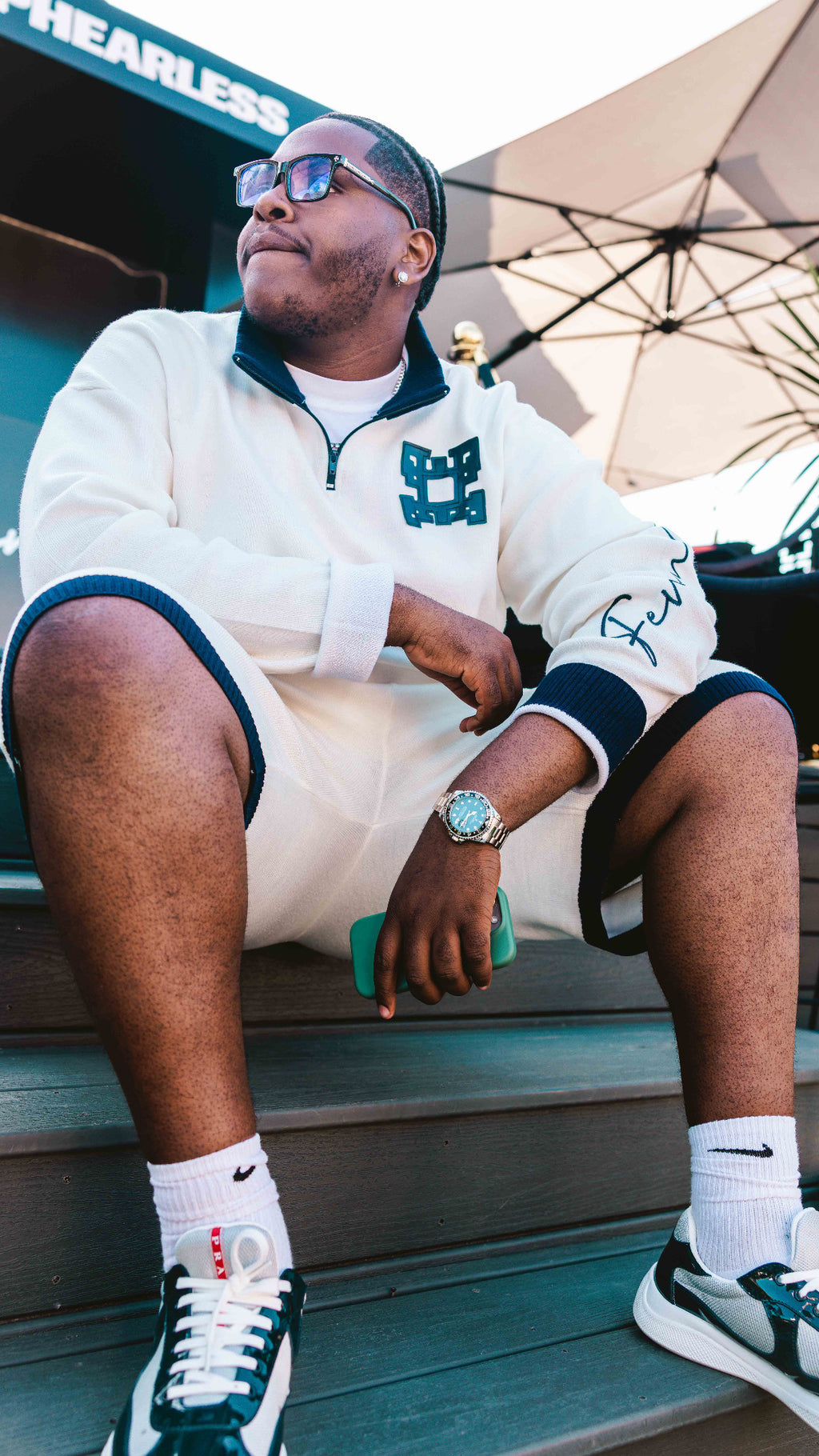 “Executive Motion” Knit Set