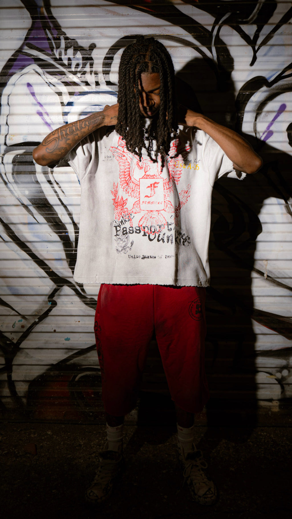 “Passport Junkie” tee