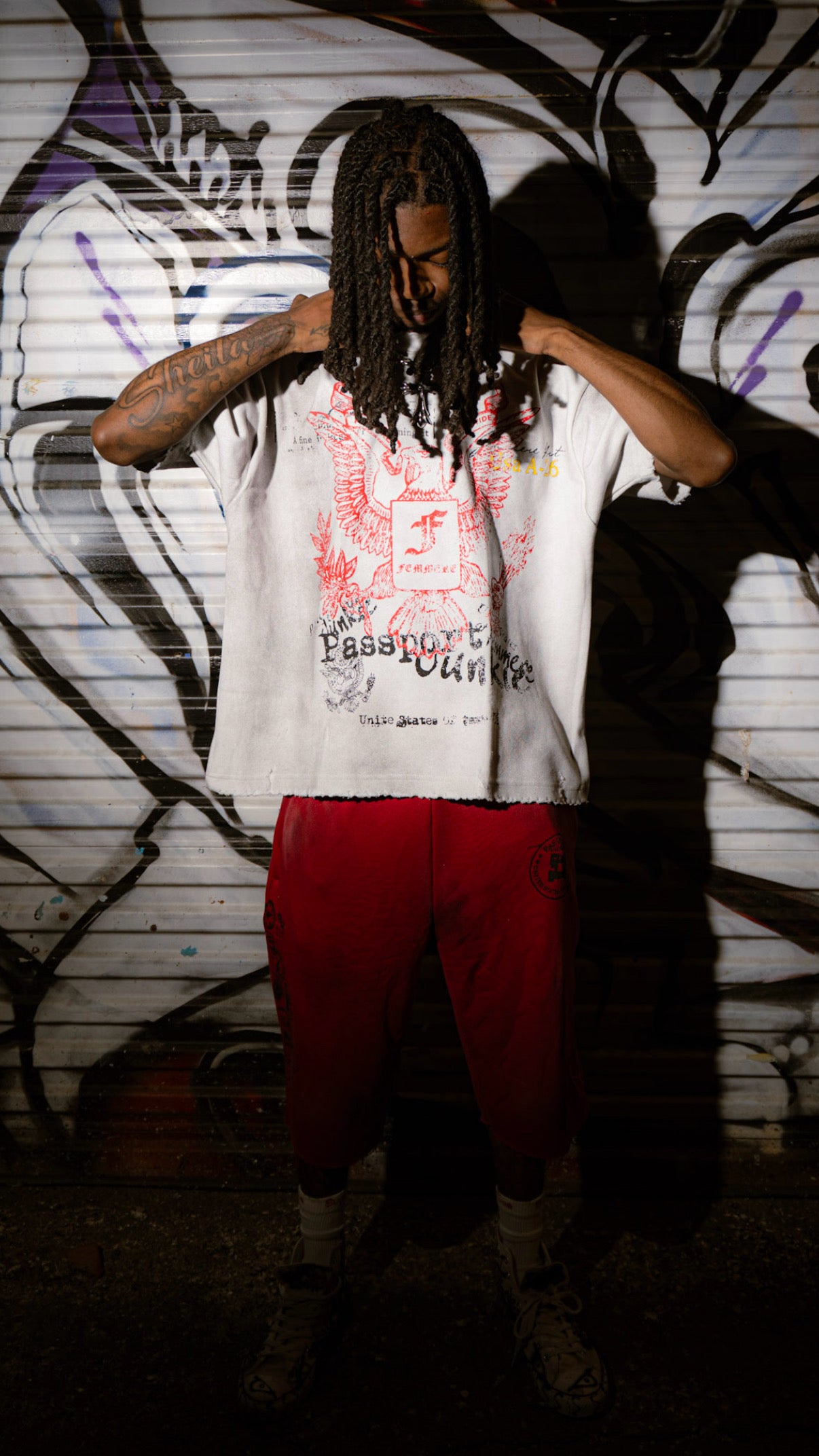 “Passport Junkie” tee