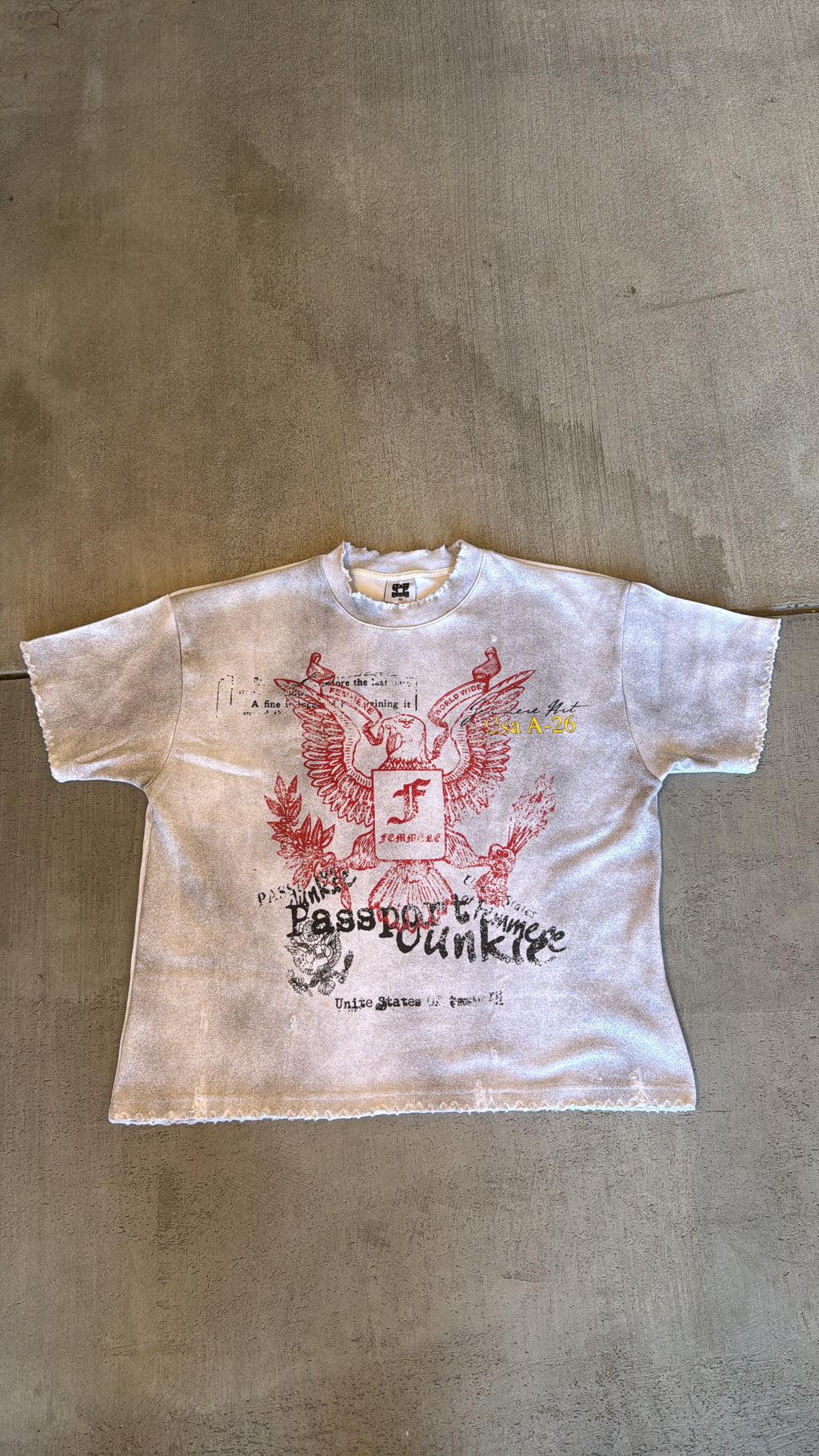 Passport Junkie (tee)