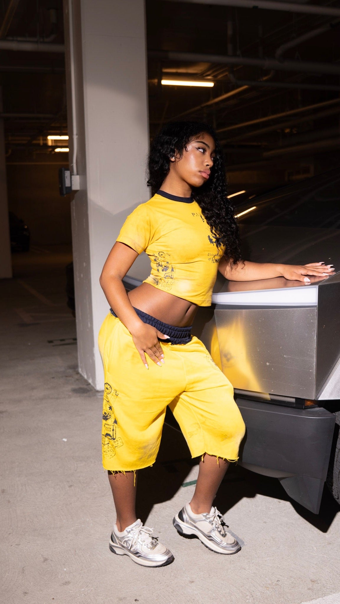 “Passport Junkie” crop top