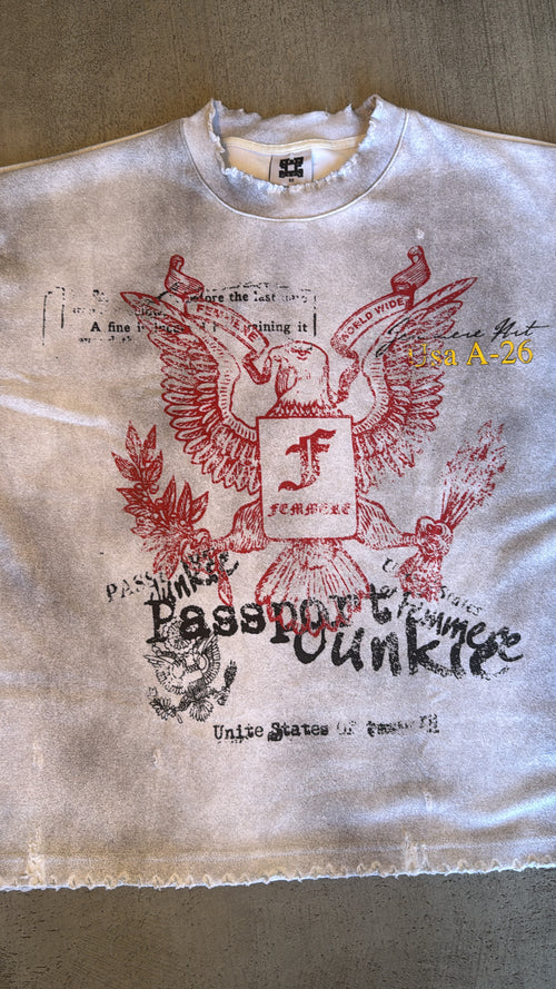 Passport Junkie (tee)
